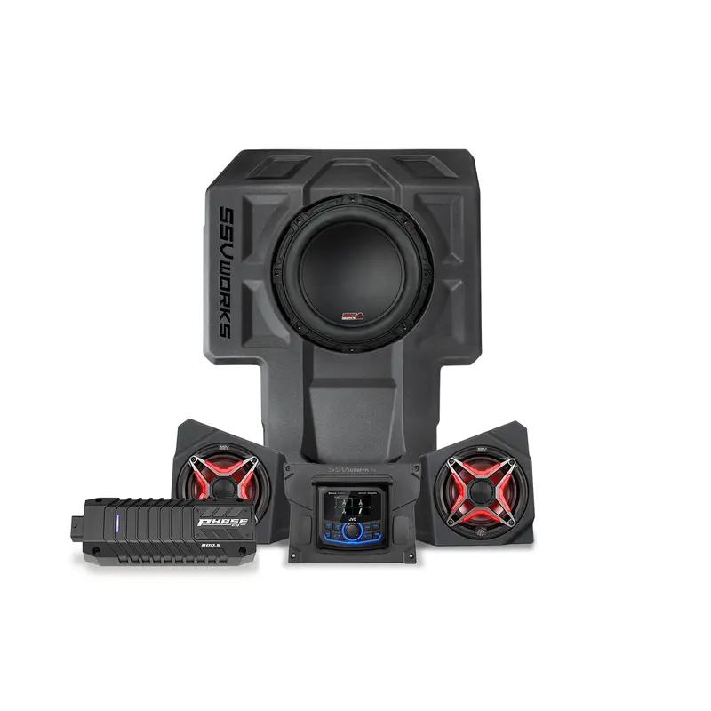 3 Speaker Kit Phase Eq W/ Jvc Controller