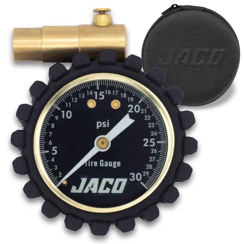 FTX-30 Low Pressure Presta Tire Gauge for Bikes (Max 30 PSI) | Fat Tire Bike Series