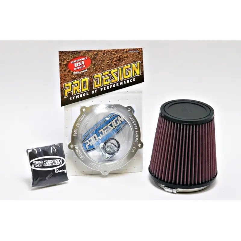 Yamaha YFZ450 YFZ 450 YFZ450R 450X Pro Design Pro Flow K&N Air Filter Intake Kit