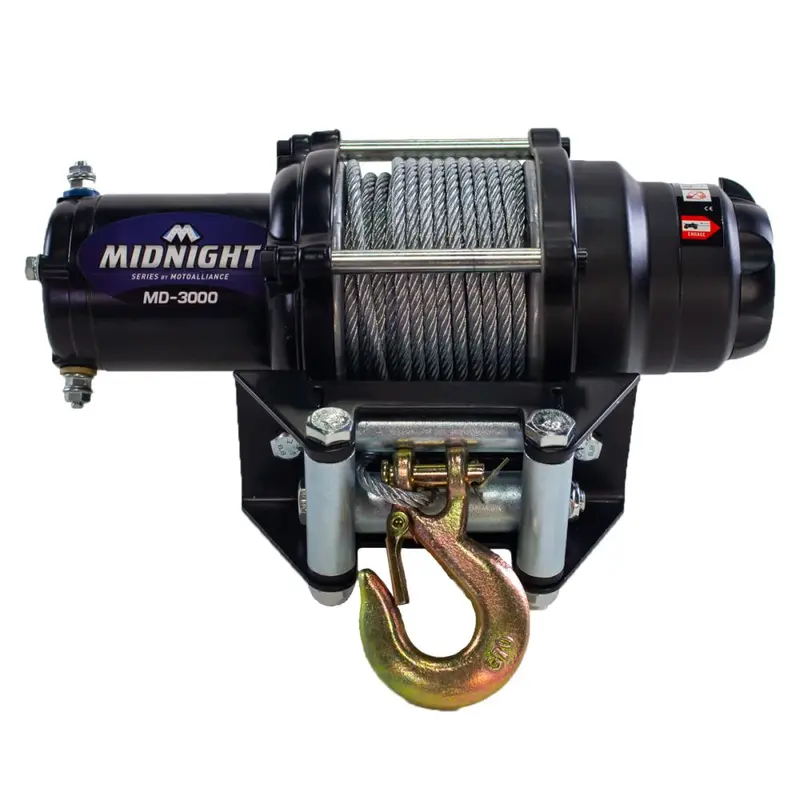 Viper Midnight ATV Winch Kit For Suzuki King Quad