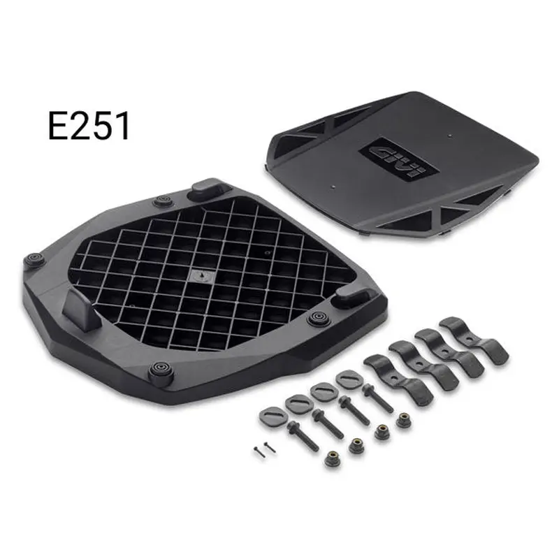 Givi E251 Universal Monokey plate, cover and fittings