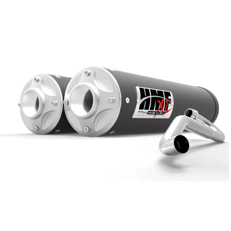 HMF Muffler Honda Talon 19-24 Gun Metal Titan-XL Dual Full System Exhaust
