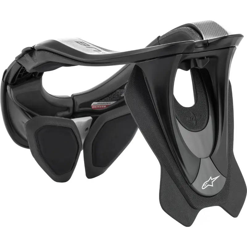 ALPINESTARS BNS TECH-2 NECK SUPPORT BLACK/COOL GREY LG-XL 6500019-LG/XL