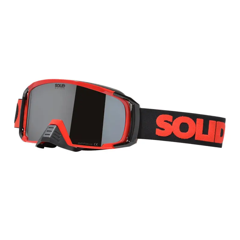 SOLID APOLLO GOGGLE  RED