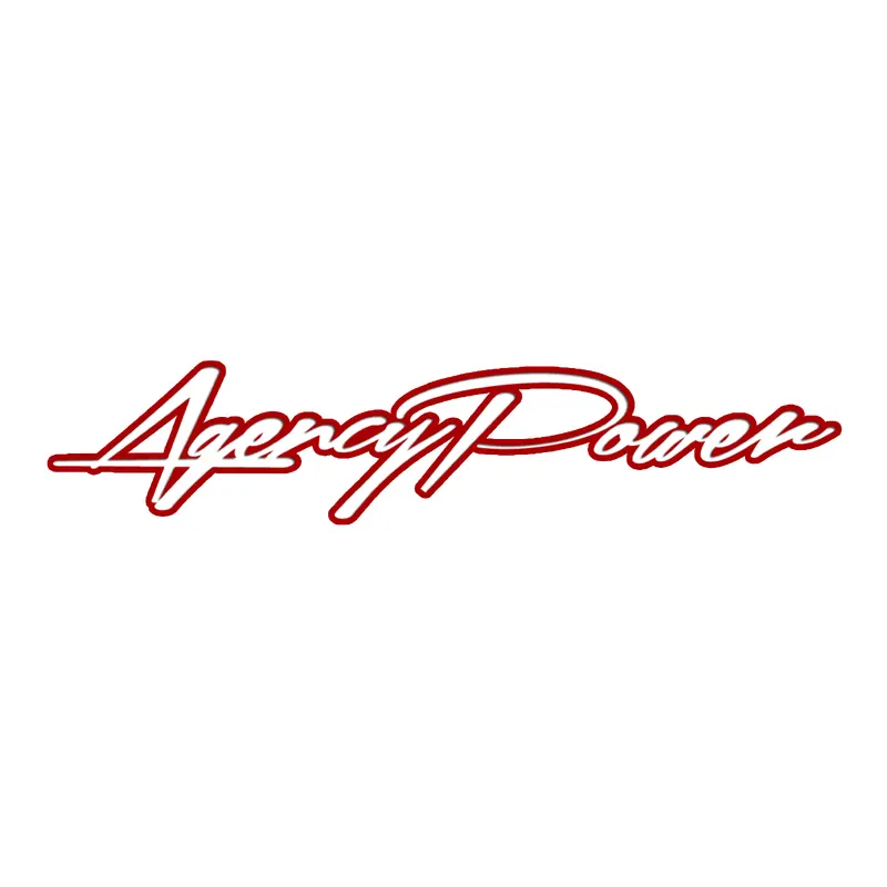 Agency Power Vented Engine Cover Matte Black | Red Polaris RZR XP 1000 | XP Turbo