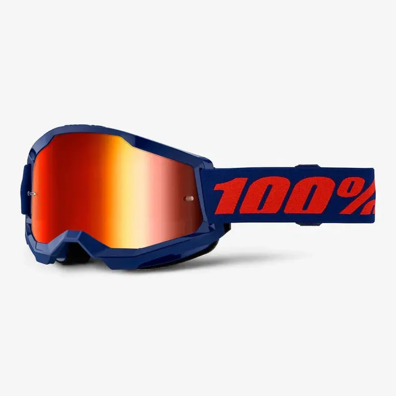 STRATA 2 Goggle - NAVY RED MIRROR LENS