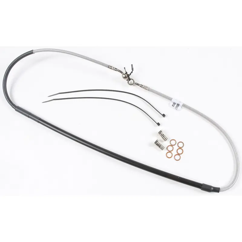 GALFER STEEL BRAKE LINE FRONT YAM FK003D344CR