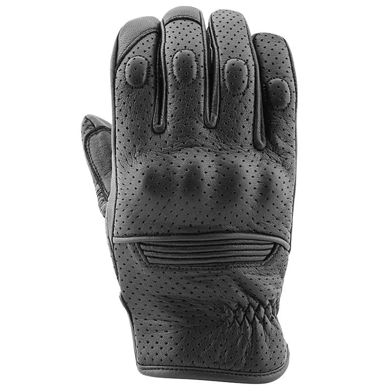 Straight Savage Leather Gloves